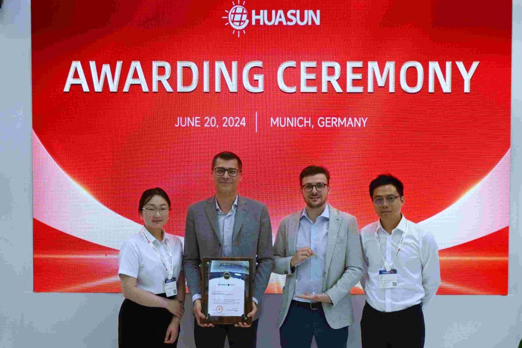 Huasun expands heterojunction partnerships with European allies at Intersolar Germany 2024-4