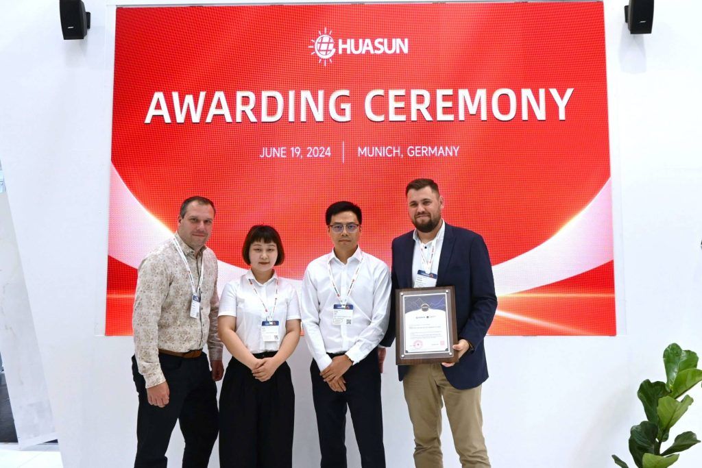 Huasun expands heterojunction partnerships with European allies at Intersolar Germany 2024-2