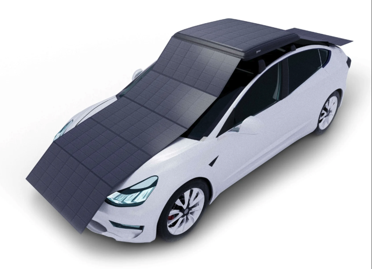  a solar charging box for electric vehicles