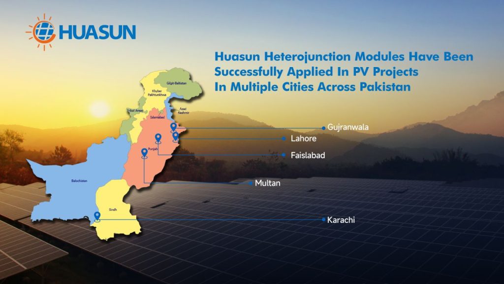 Huasun Celebrates Successful Delivery of 100MW+ HJT Solar Modules to Pakistan